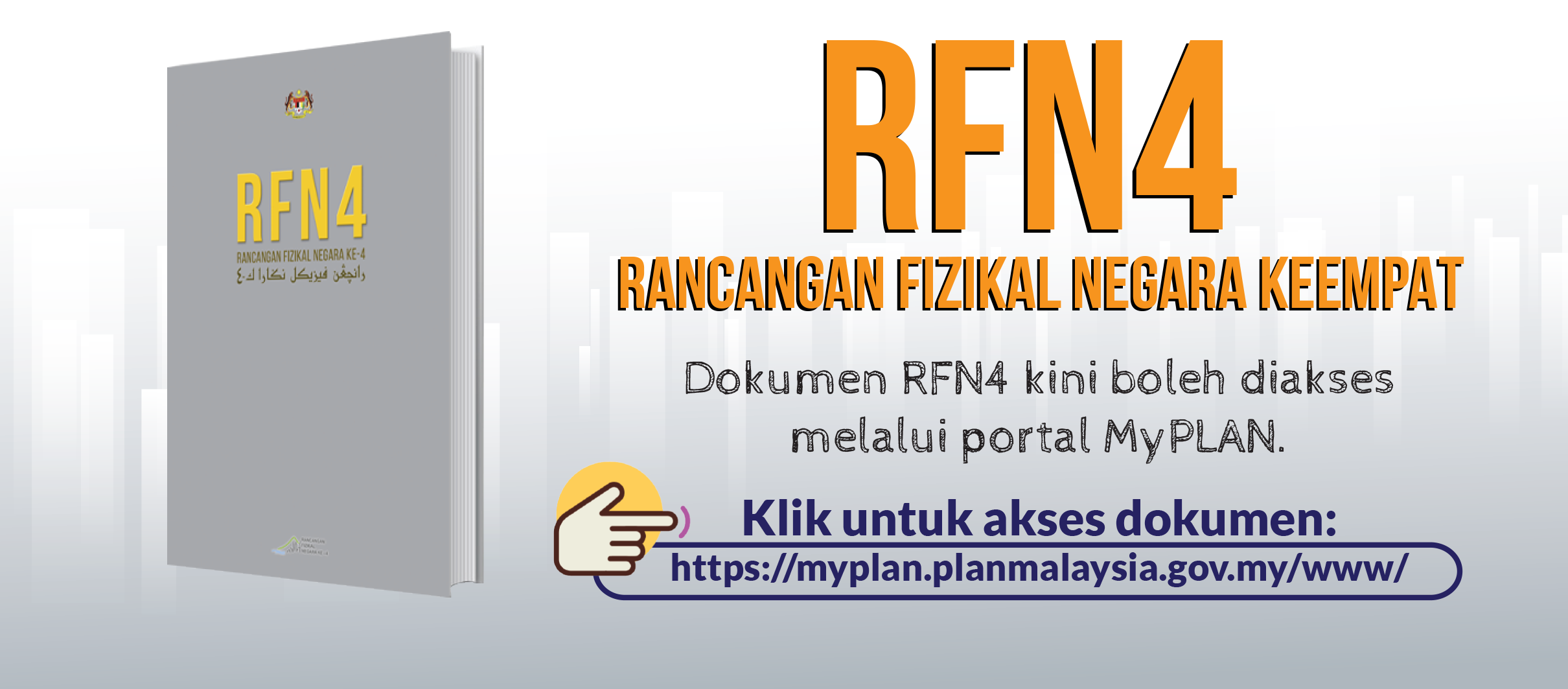 Banner Dokumen Rancangan Fizikal Negara Keempat (RFN4)